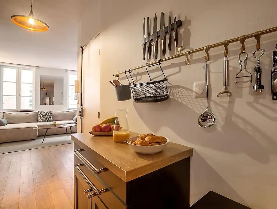 Rare Appart 2 Chambres En Duplex Design Au Panier 마르세유 아파트