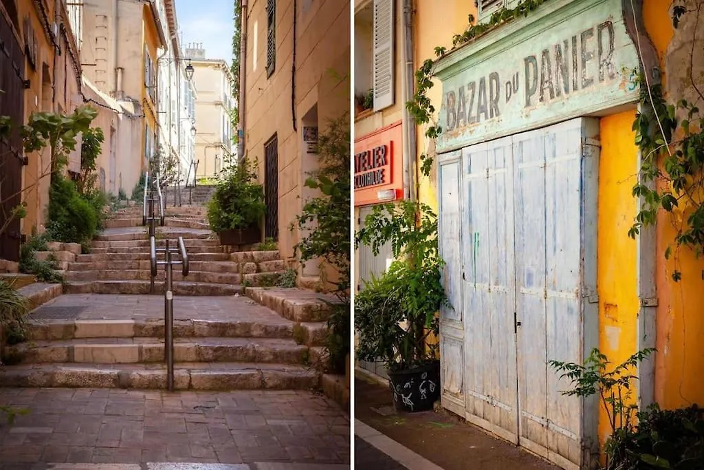 Apartment Rare Appart 2 Chambres En Duplex Design Au Panier Marseille